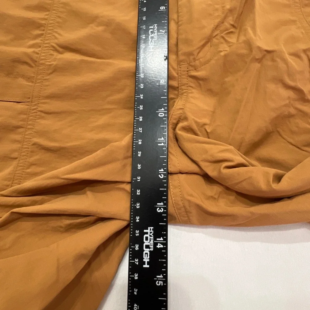 Eddie Bauer Ripstop Tech Shorts Mens XL Brown Sugar Moisture Wicking Hiking‎ NWT